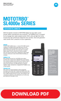 motorola sl4000e brochure