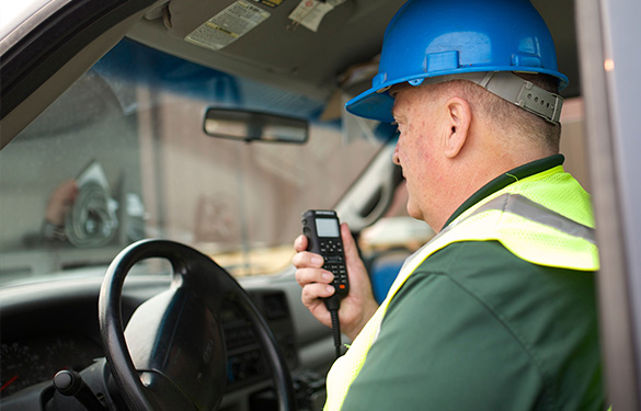van-driver internal external tracking
