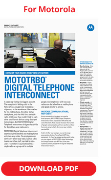 MOTOTRBO Digital Telephone Interconnect