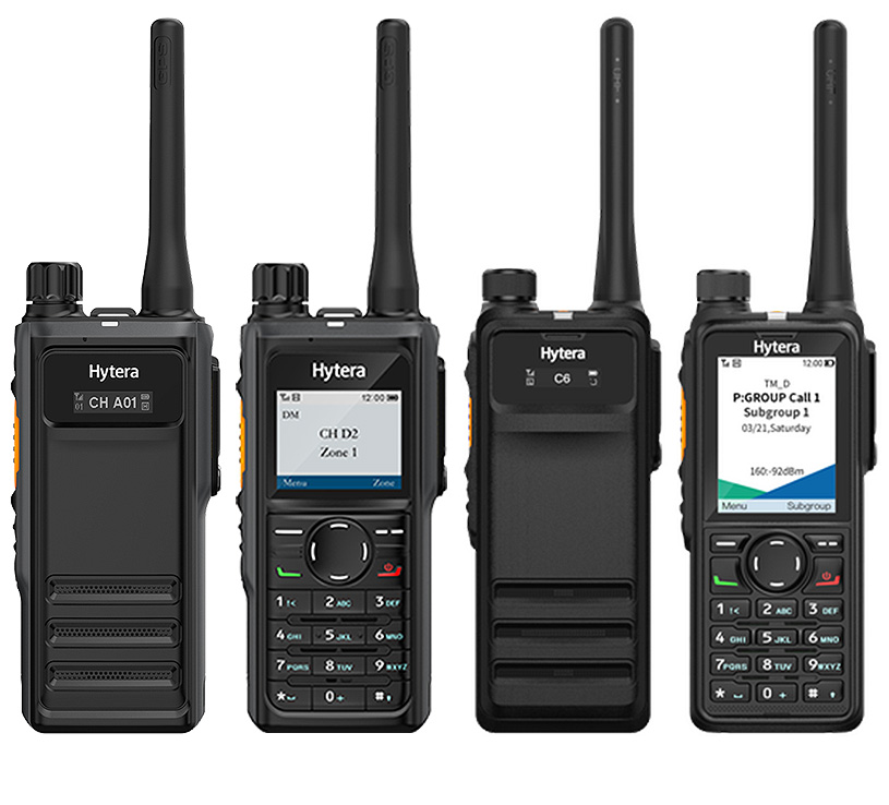 Hytera HP6 and HP7 DMR portables
