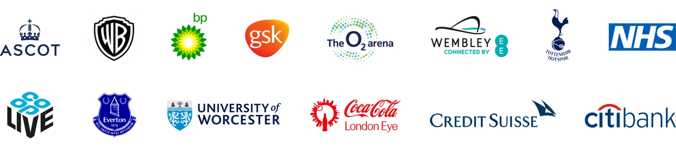Audiolink customer logos